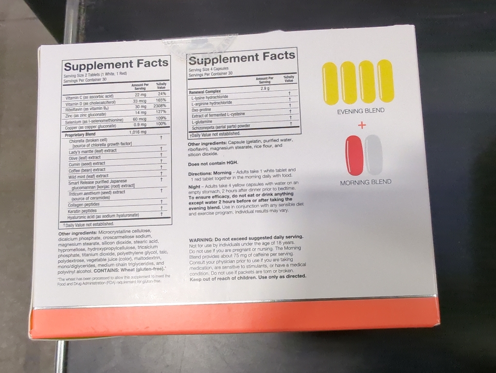 SeroVital Advanced Dietary Supplement 120 Capsules   60 Tablets