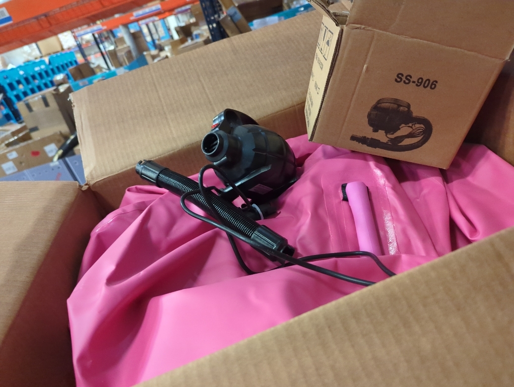 Air Roller Inflatable Tumbling Roller Gymnastics Barrel Air Mat Octagon Mat with Electric Pump for Backhandspring Training Cheerleading Home Use