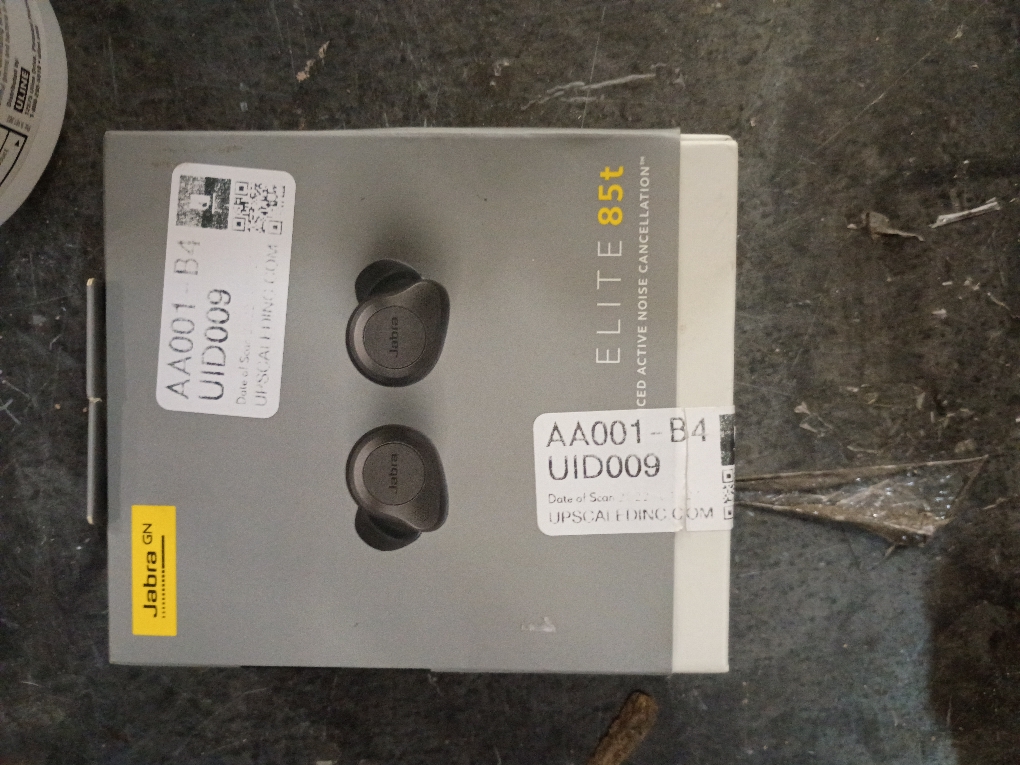 Jabra Elite 85t True Wireless Bluetooth Noise Cancelling Earbuds, Titanium Black