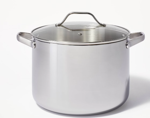 Stainless Steel Stock Pot Silver - Figmint™