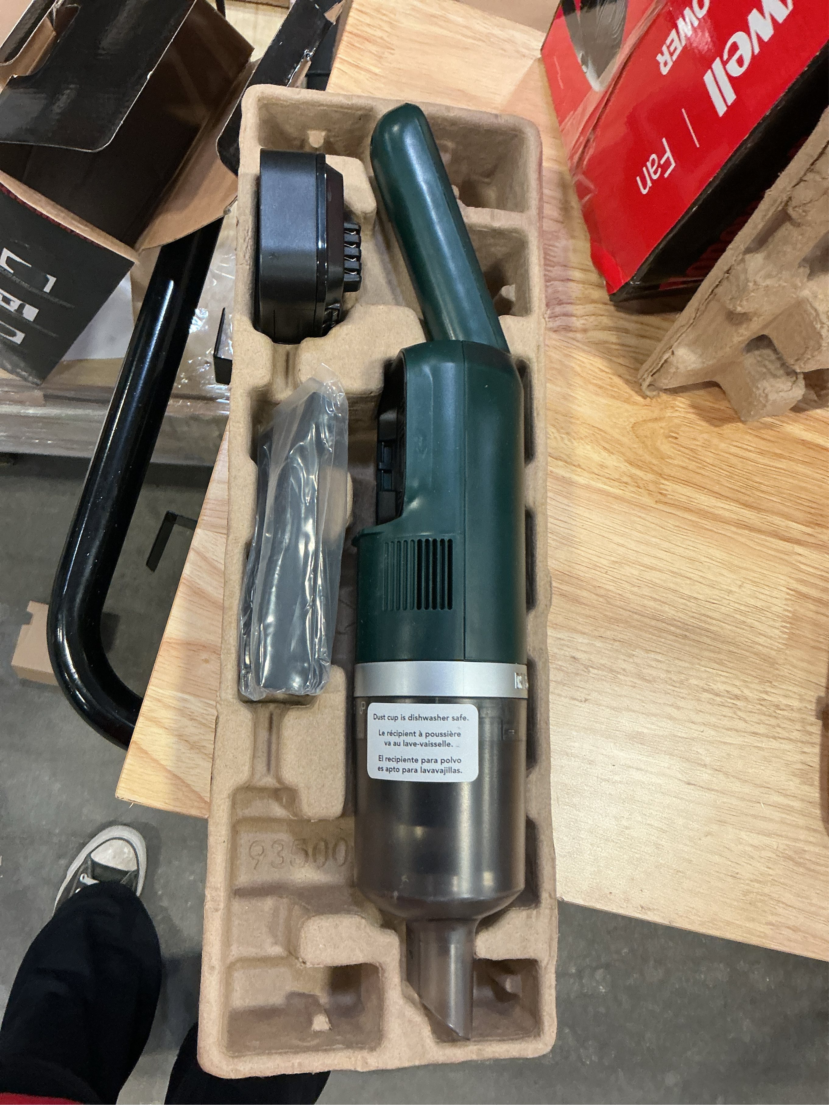 KitchenAid Go Cordless Kitchen Vacuum battery included - Hearth & Hand™ with Magnolia: Handheld Dustbuster, Multi-Surface