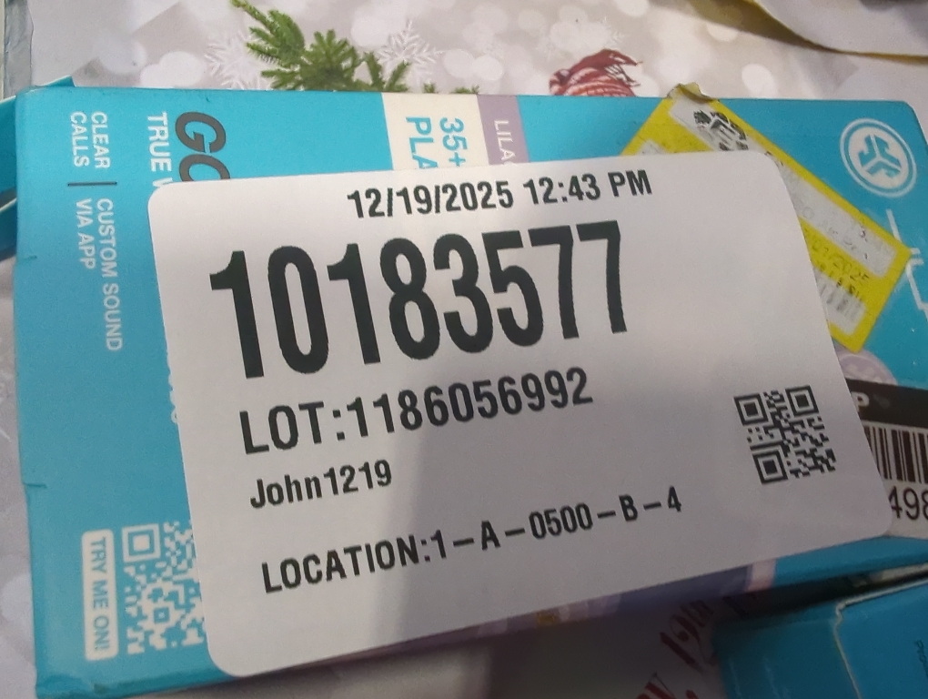 Color purple JLab GO Air POP True Wireless Earbuds