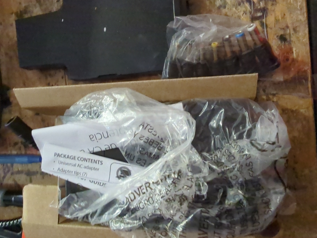 Insignia™ - 3,000 MA 5’ Universal AC Adapter for High-Output Devices - Black