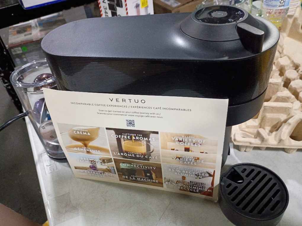 Nespresso Vertuo Next Coffee and Espresso Maker by De'Longhi, Matte Black
