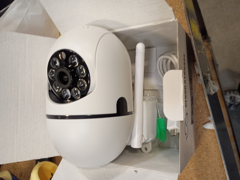 ciciglow Wireless Security Camera, 1080 HD WiFi Surveillance Camera, Night Vision, 2 Way Talk, Motion Detection, SD Card Storage, Home Security Camera