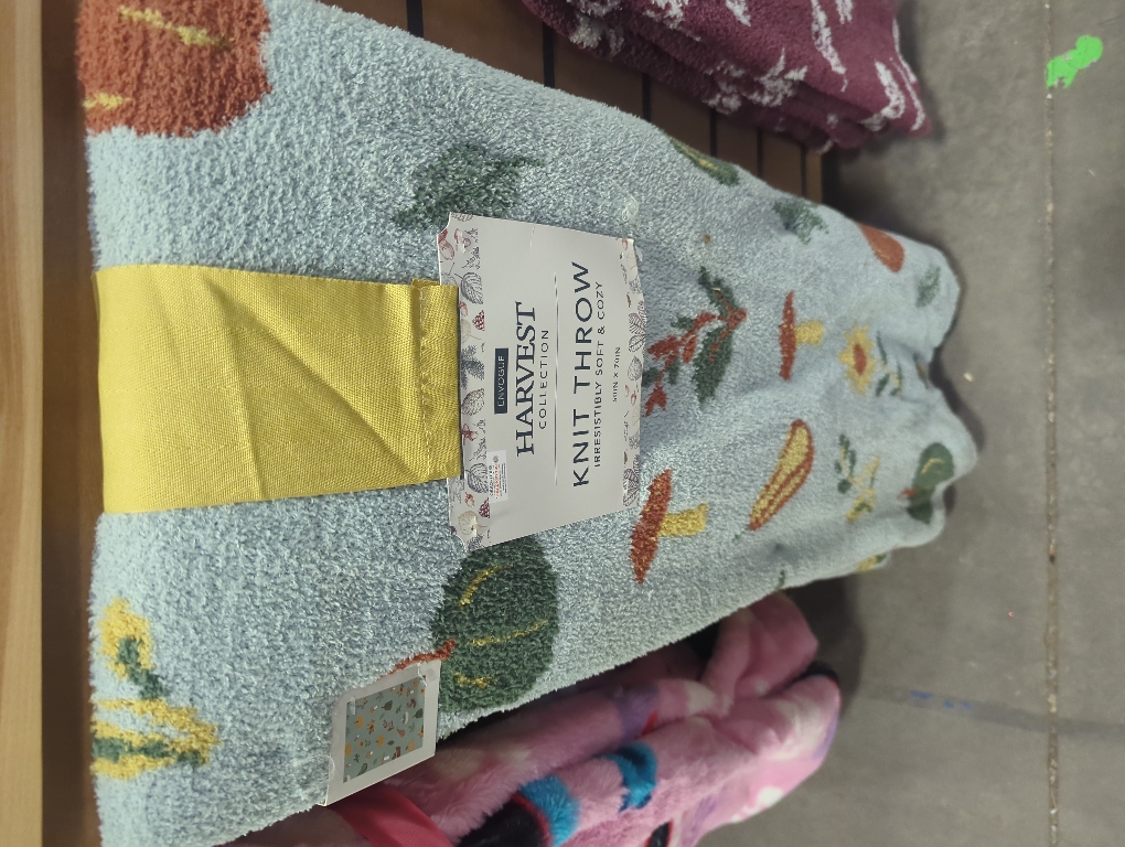 Envogue Harvest Collection Knit Throw 50 x 70