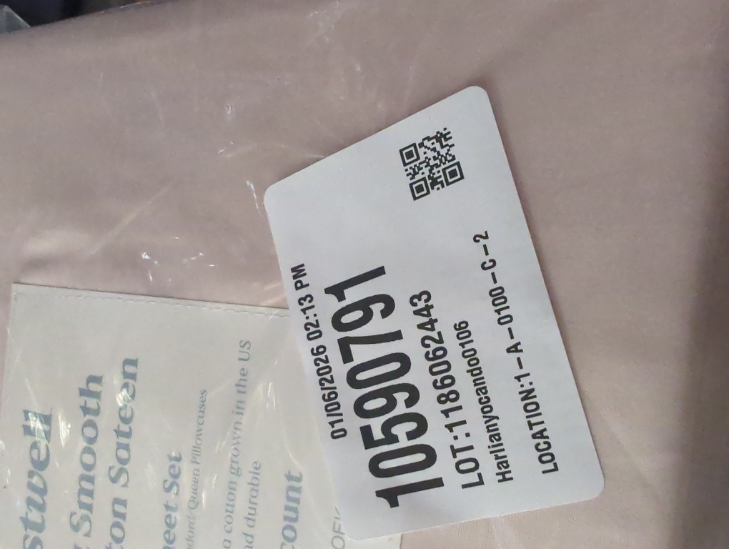 Nestwell Pima Cotton Sateen 500-Thread-Count Queen Sheet Set in Silver Peony