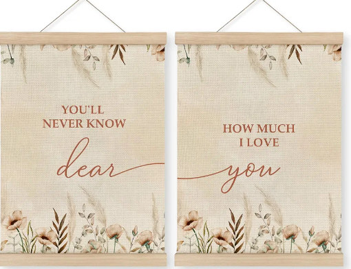 2pc Hanging Wall Art