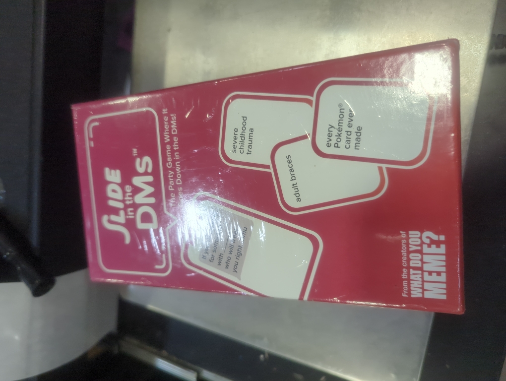 WHAT DO YOU MEME? Slide in The DMS - The Adult Party Game Where The Fun Goes Down in The DMS