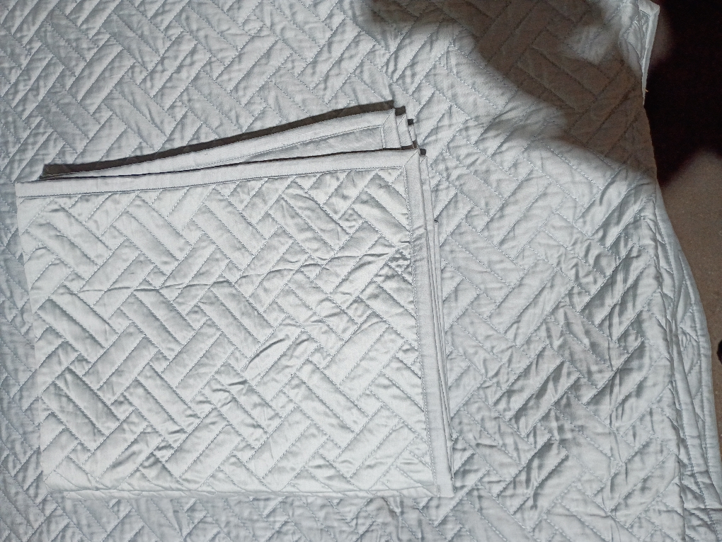 BOLL & BRANCH Signature Basketweave Quilt Set - Prime Exclusive, Mineral - Luxury 100% Organic Cotton - 1 Bedspread, 2 Shams - Soft and Breathable ((Full-Queen)(See the picture for the color)