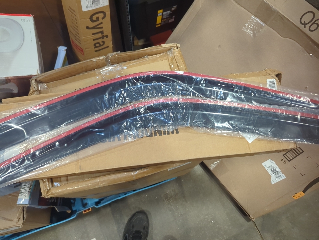 in-Channel Window Visors Rain Guard Sun Shade for Dodge Ram 1500 1994-2001 & Ram 2500/3500 1994-2002 | Acrylic Smoke F9DRCICSWVRSGV