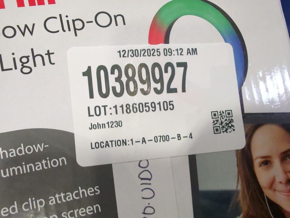 Sunpak - Rainbow Ring Light with Adjustable Clip Mount