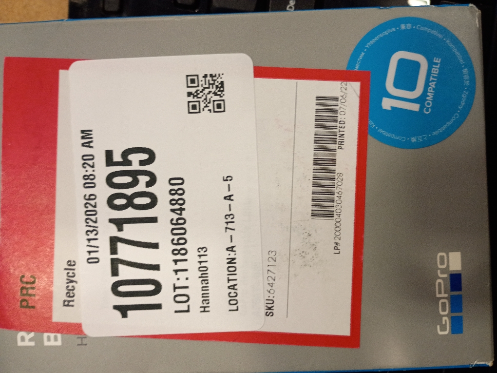 GoPro - Battery - Li-Ion - 1720 mAh - black - for HERO9