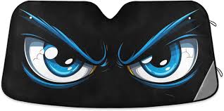 Evil Blue Eyes for cars .