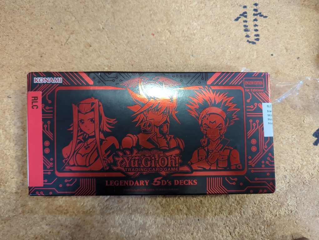 Yu-Gi-Oh! Legendary 5D's Deck Box English 1st Edition