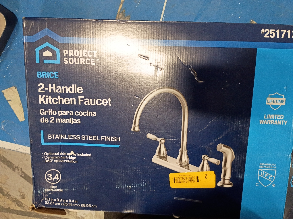 2 - Handle Kitchen Faucet