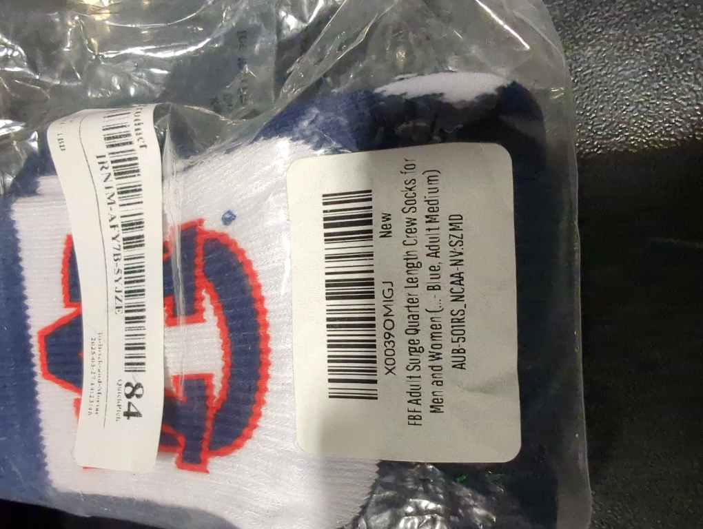 For Bare Feet Adult NCAA Surge Quarter Length Crew Socks - All Weather Performance - Men & Women - Enhance Your Team Footwear