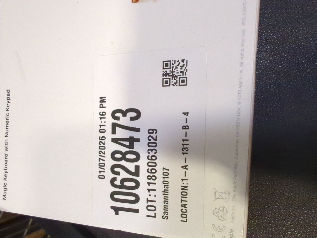 Apple Magic Keyboard with Numeric Keypad - US English