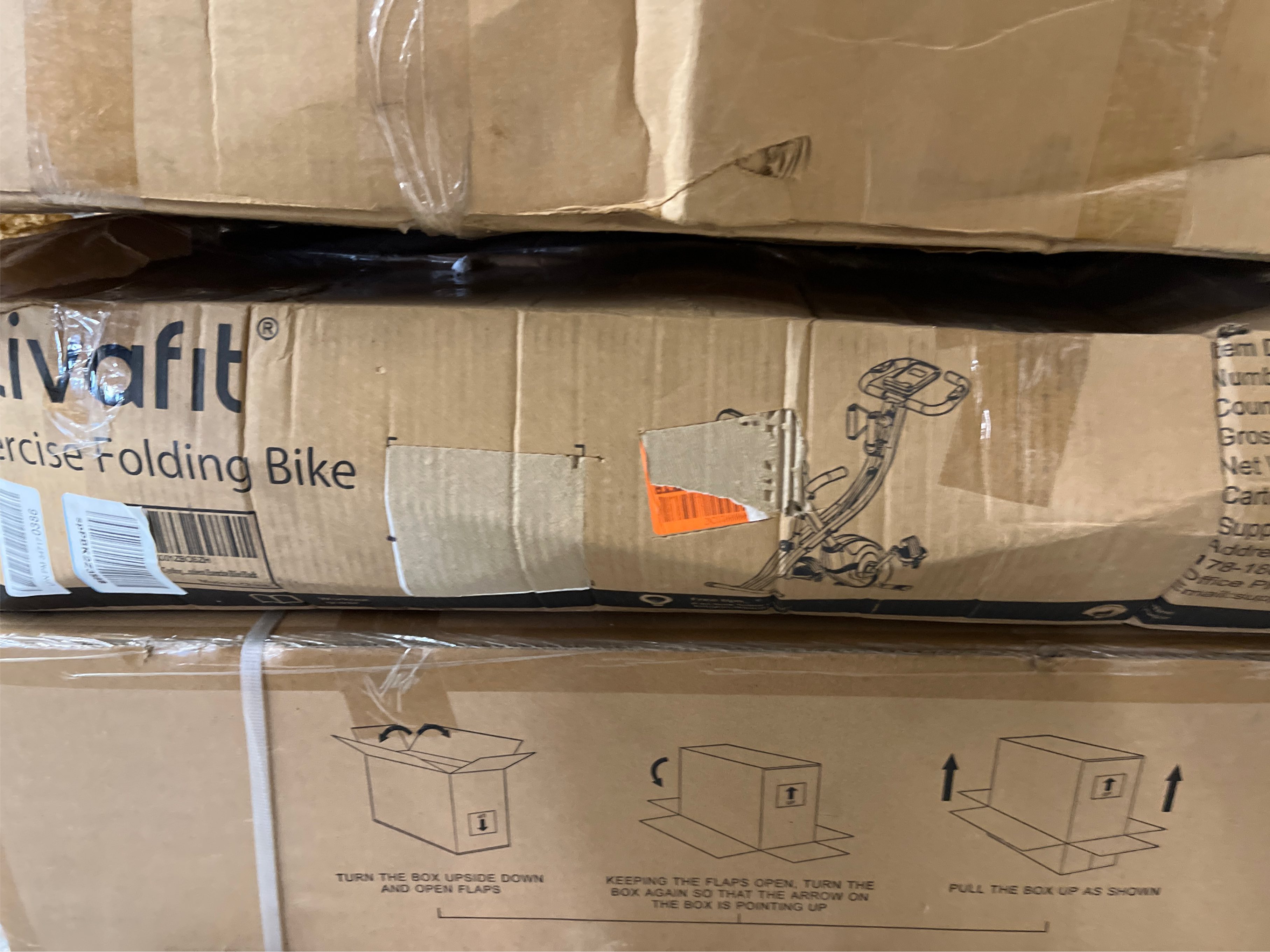 exercise folding bike