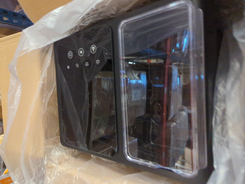 KEENSTAR Nugget Ice Maker Countertop, Large Capacity 40lbs/24H, Pebble Ice Maker with Soft Chewable Ice, Self Cleaning, Smart Touch Screen, Sonic Ice Machine for Home Office Party RV - Black