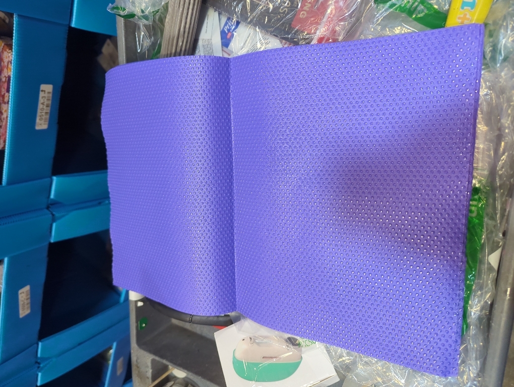 10Pack Refrigerator Liners,Fridge Shelf Liners,17.7x11.4 in,Purple