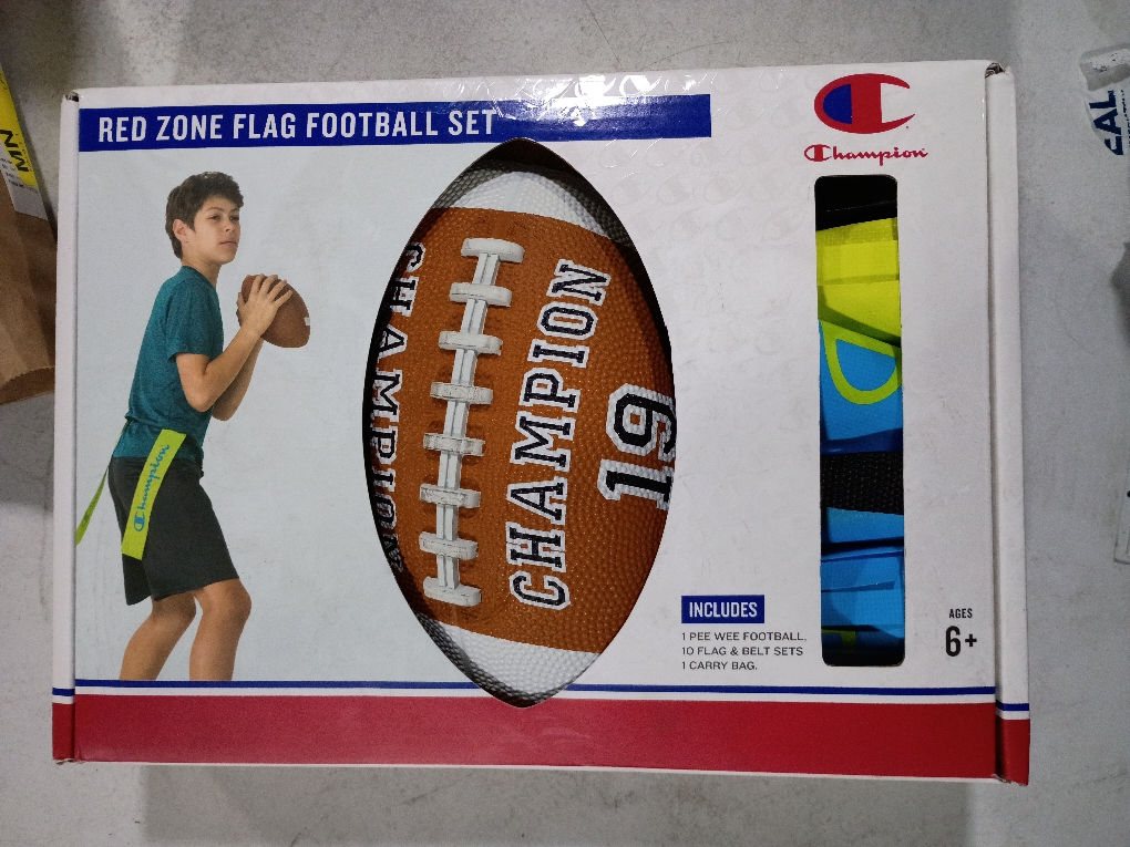 Champion Red Zone Flag Football Set Peewee - Blue