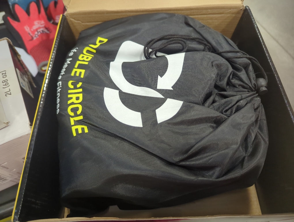 Double Circle Wood Gymnastics Rings with Quick Adjust Numbered Straps and Exercise Videos Guide - Full Body Workout Rings, Calisthenics, Home Gym (Multi-Size)