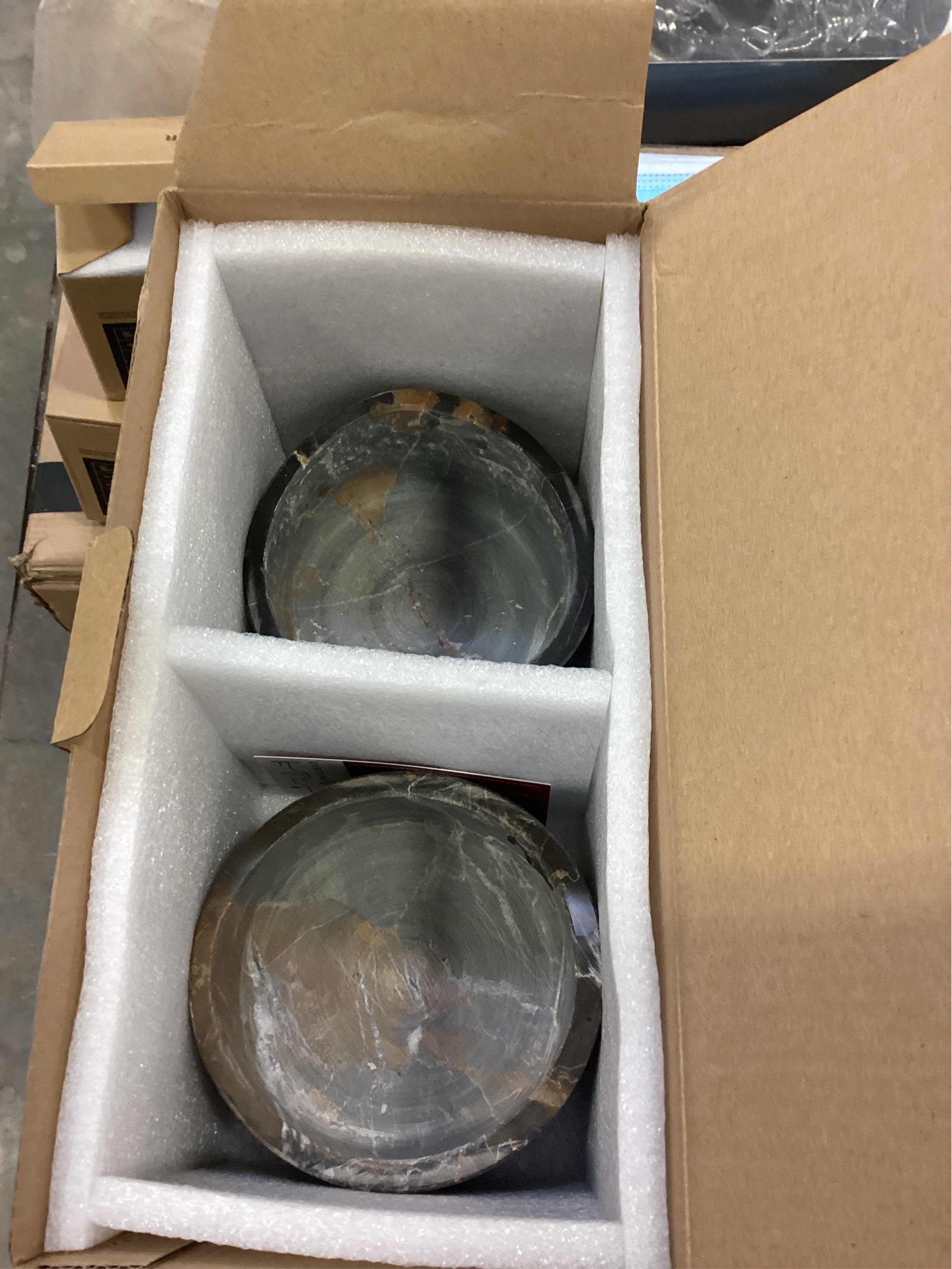 Gusto Nostro Marble Wine Chiller Bucket - 750ml Wine Bottle Cooler and Champagne Chiller for Party, Kitchen, Bar Cart Decor to Chill & Keep Bottles Cold with Unique Wine Lovers Gift Box (Black Zebra)