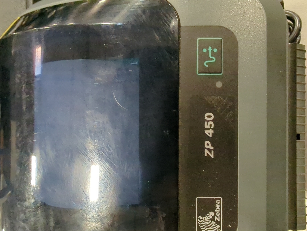 ZEBRA ZP 450 Label Thermal Bar Code Monochrome Printer ZP450-0501-0006A