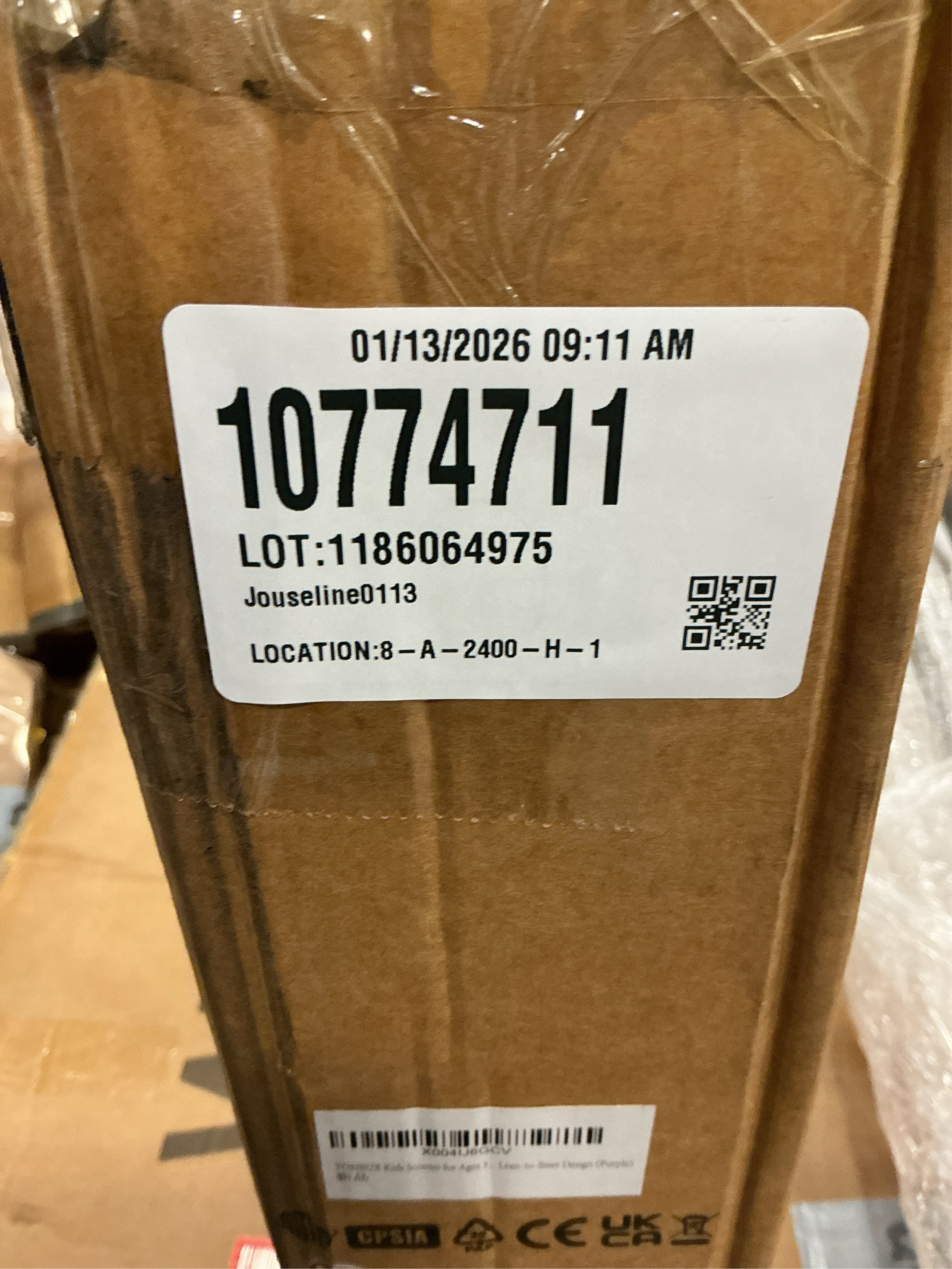 TONBUX Kids Scooter for Ages 3-8, Toddler Scooter with Light-Up Wheels, Adjustable 4-Level Height 3-Wheel Scooters for Kids, Lean-to-Steer Design