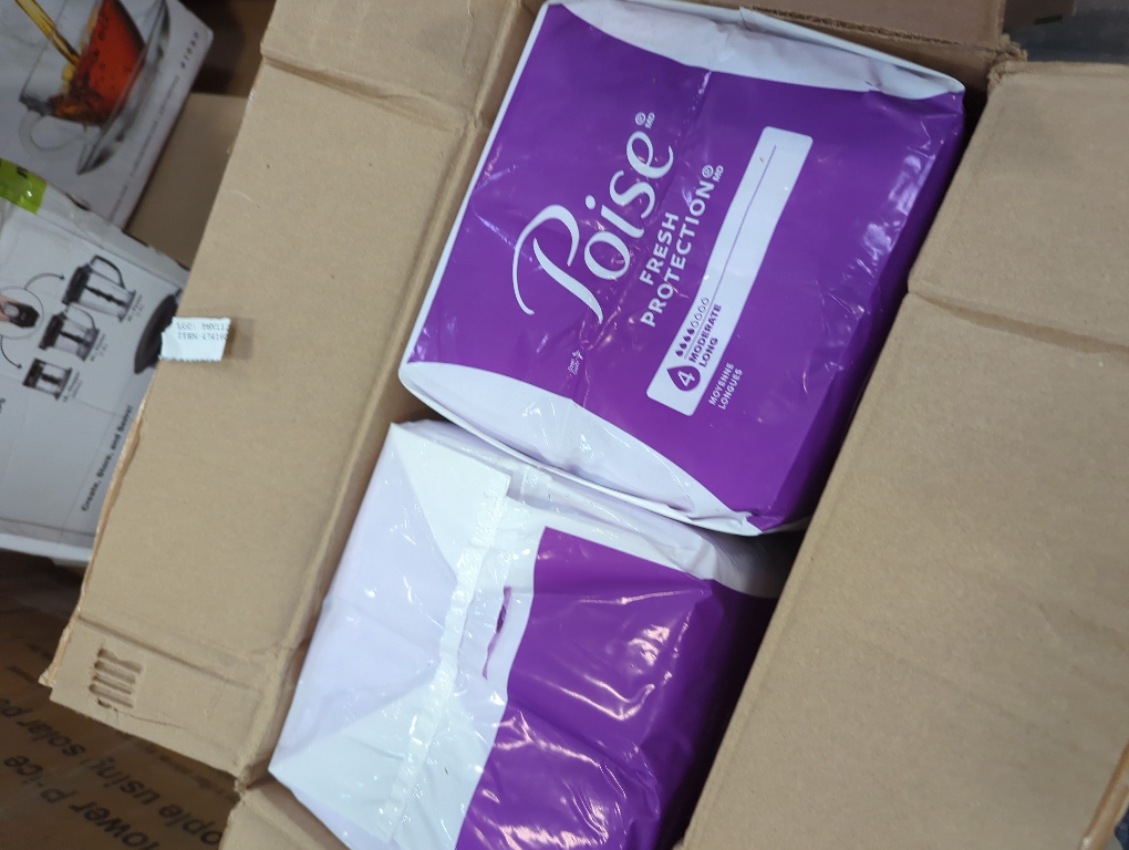 Poise Bladder Control Pads, Adult Women, Moderate Absorbency, Disposable, 54 Count, 2 Packs, 108 Total