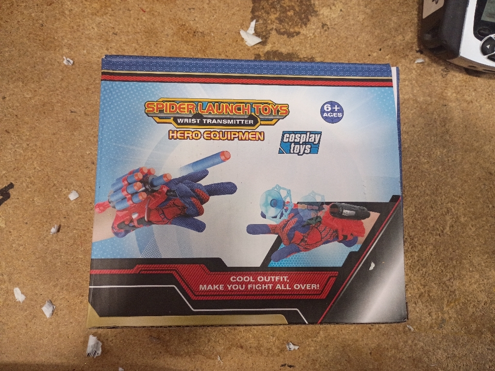 JONEG Web Shooters Toy for Kids 2 Pack, Toy for 3 4 5 6 7 8 Year Old Boy, Web Slinger with Spider Glove Launcher, Toys for Boys 4-6 6-8, Birthday Gifts