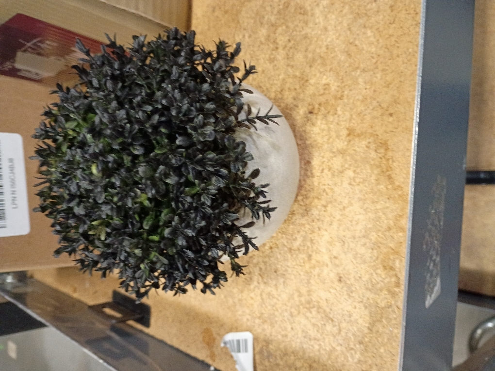 Velener Mini Sage Green Potted Boxwood Topiary Artificial Plants for Home Decor Indoor, Farmhouse House Plant Office Small Desk Shelf Apartment Coffee Bar Bathroom Decor Guest Room, Small Fake Plant