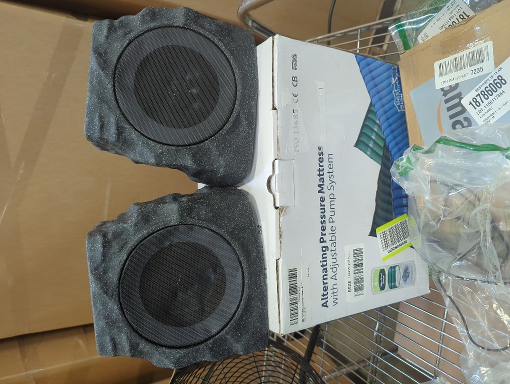 uuffoo 2-Pack Solar Rock Speakers Outdoor Water-Resistant with RGB Lights | Pairing System | Solar-Powered | USB Rechargeable | IP44 for Patio Pool Party Yard Garden Outside