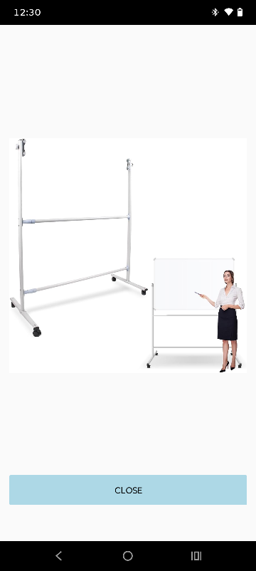 White Board Stand,Adjustable Whiteboard Easel Stand,360° Rolling Whiteboard Stand,Assembled White Board with Wheels Stand,Suitable for School Home Restaurant Office Auditorium