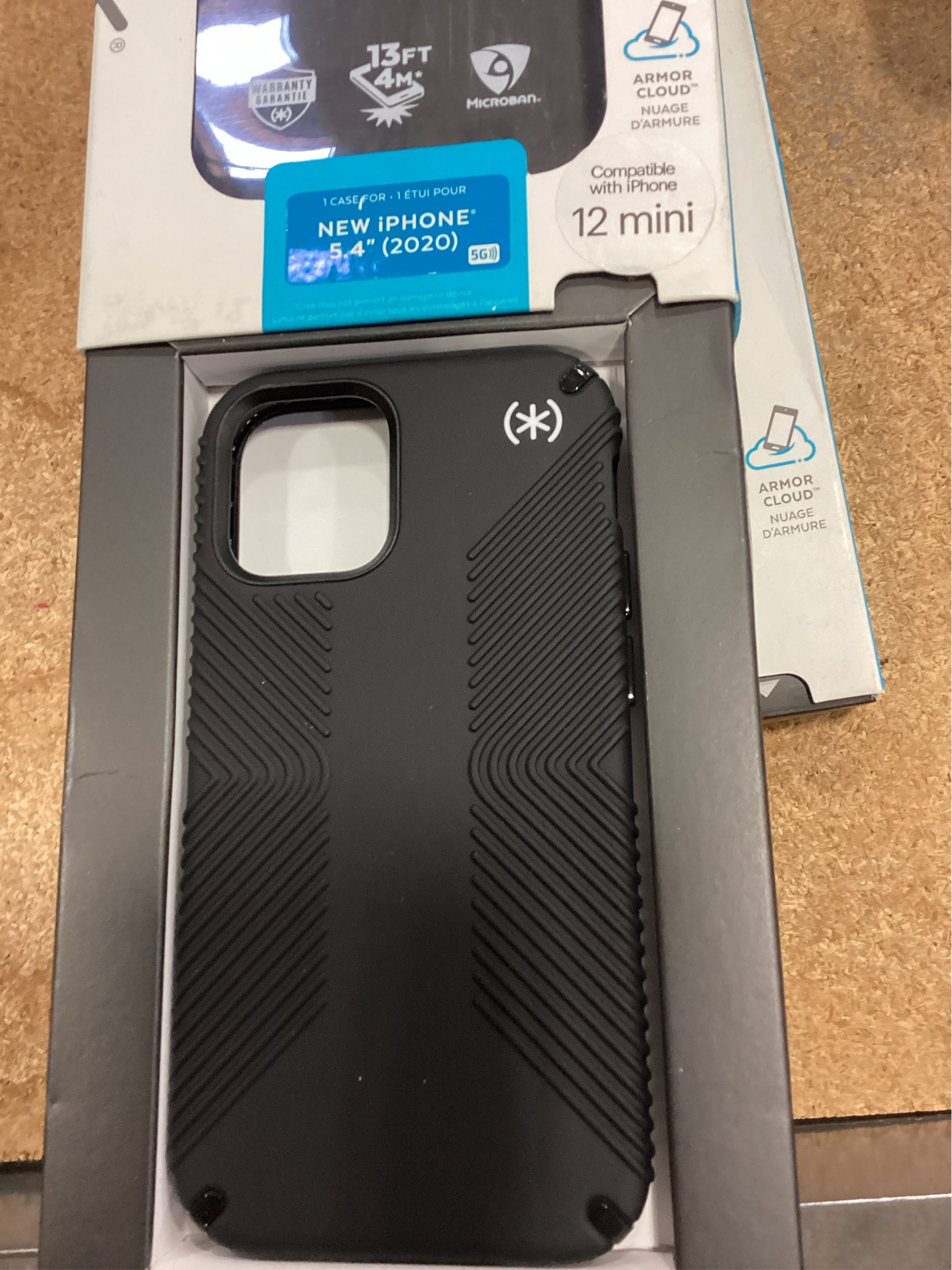 Speck Apple iPhone 12 Mini Presidio 2 Grip - Black 2 PACK