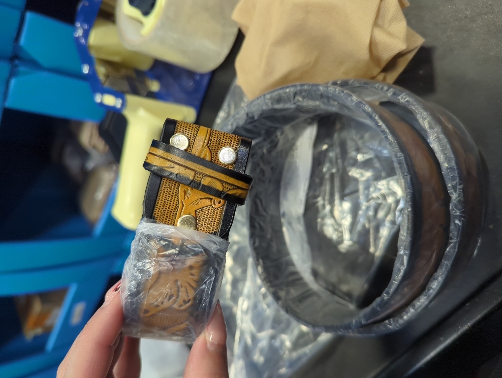 XZQTIVE Western Leather Belt Strap for Men Women Cowboy Cowgirl Black Genuine Leather Belt without Buckle Removeble for Jeans