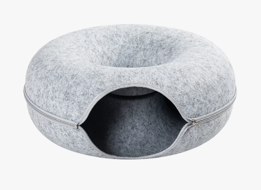 Large Cat Tunnel Bed For Indoor Cats