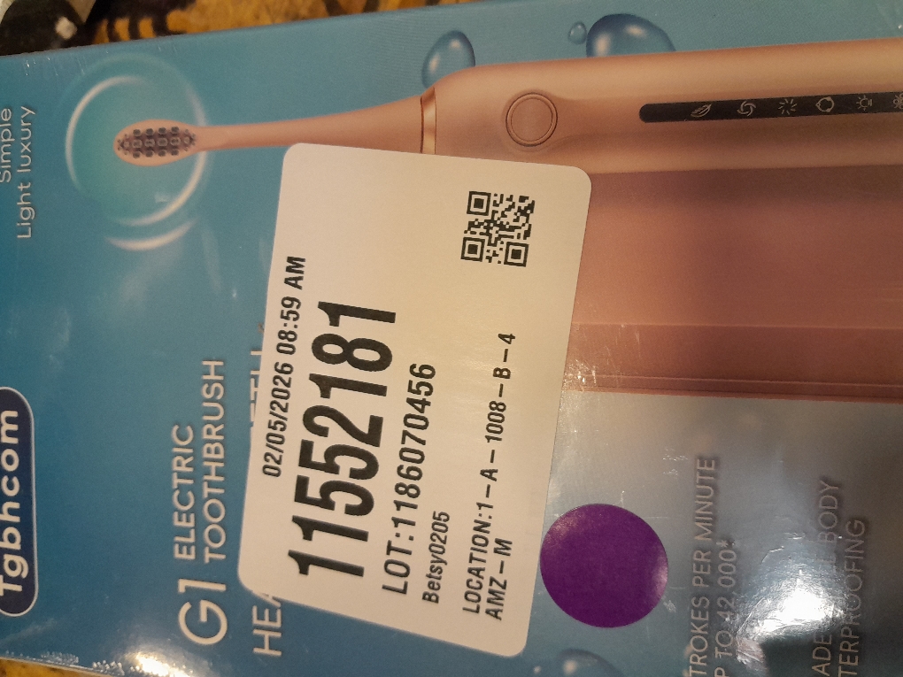 Pink Electric Toothbrushes, with 4 Brush Heads, 1 Travel Toothbrush Case, for Adults and Kid Electric Toothbrush, Long 180-Day Battery Life, 6 Modes, IPX7 Waterproof, Smart 2-Minute Timer.