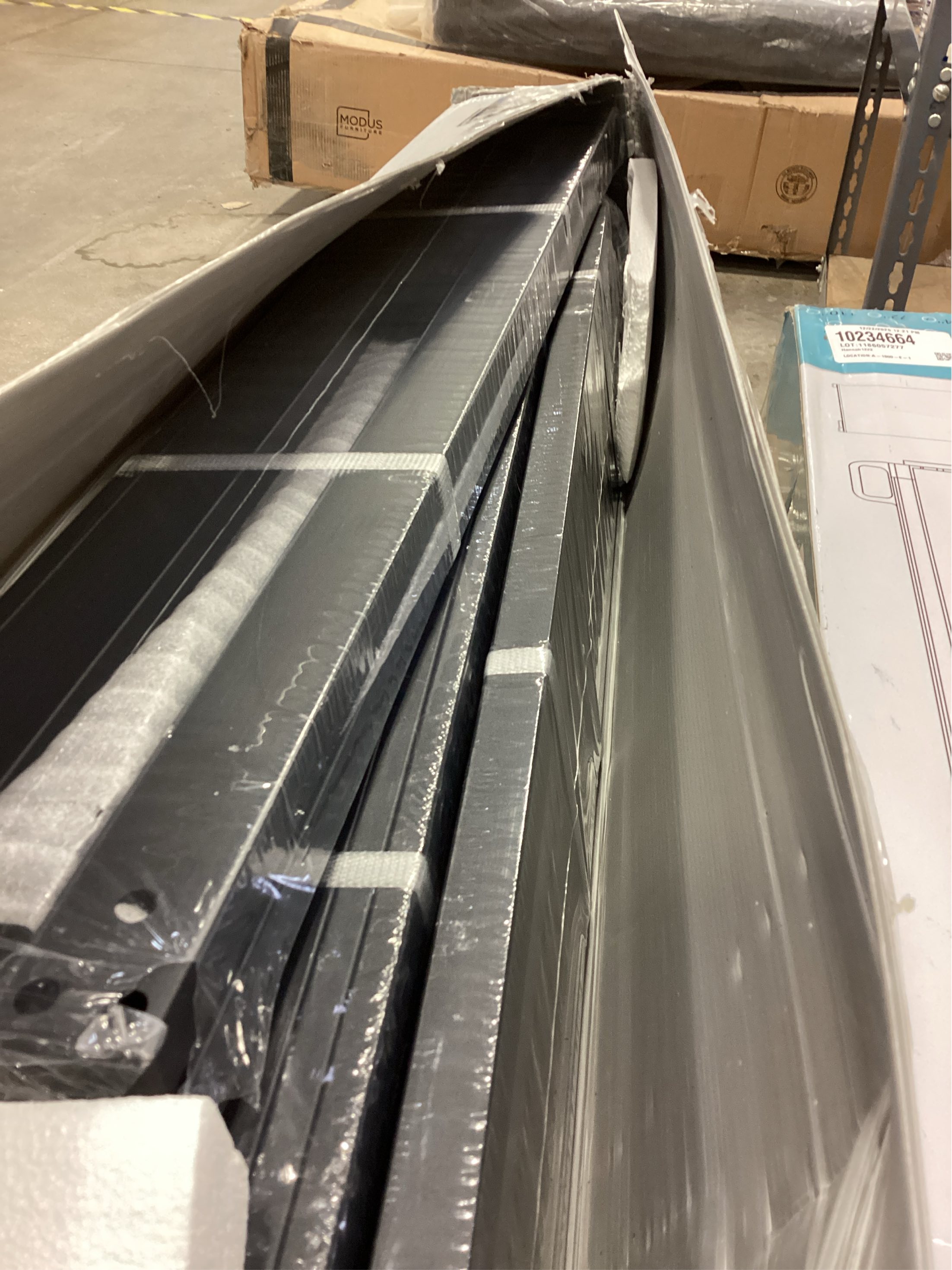 Metal Bed Frame,Queen Size Bed Frame with Storage Space,Heavy Duty Sturdy Mattress Foundation,Easy Assembly,No Box Spring Needed, Black,14 Inch,Queen