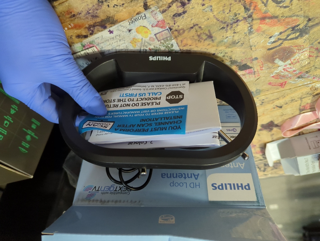 Philips Modern HD Passive Antenna - Black