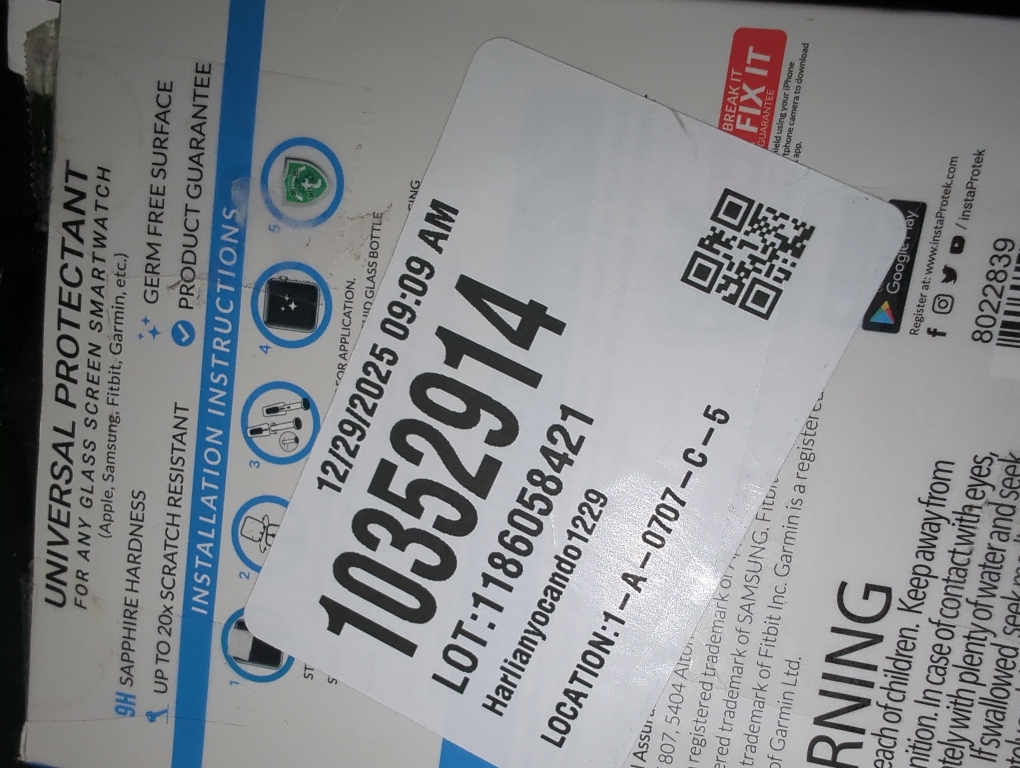 Liquipel Liquid Glass Screen Protection - Smartwatch