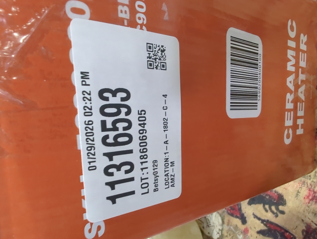 Garvee Portable Electric Space Heater - 1500W/750W Thermostat, 2-in-1 Fast Heating Ceramic Desk Heater & Fan, Safe Quiet <45 dB for Office, Room, Under Desk Use, Tip-Over Overheat Protection, Black