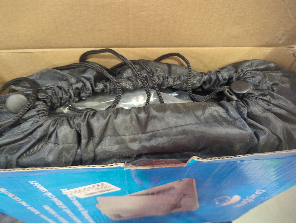 HUGBINO Inflatable Toddler Travel Bed - Kids Air Mattress - Portable Blow Up Bed for Children, Lightweight and Sturdy - Floor Beds and Mattresses for Youth, Durable Traveling Accessories for Toddlers