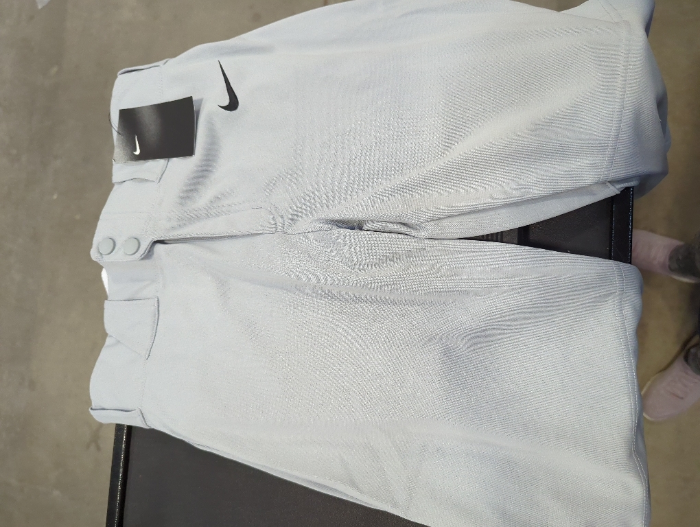 Nike Boy's Vapor Select Baseball Pants (Big Kids) Blue Grey/Black XL (18-20 Big Kid)