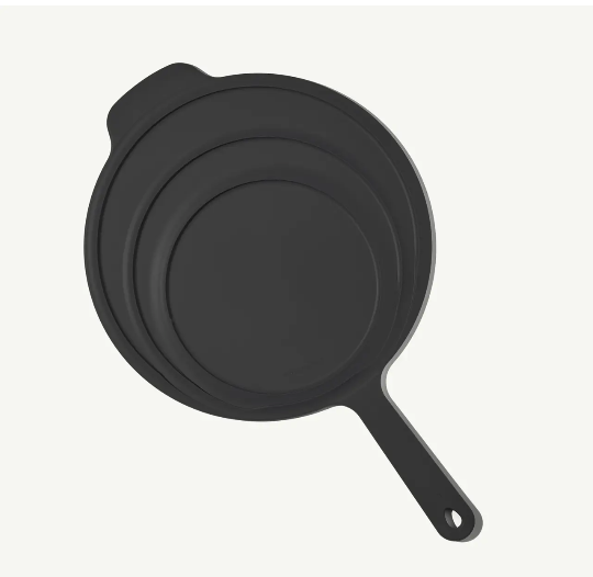 Frying Pan Silicone Universal Lid Graphite