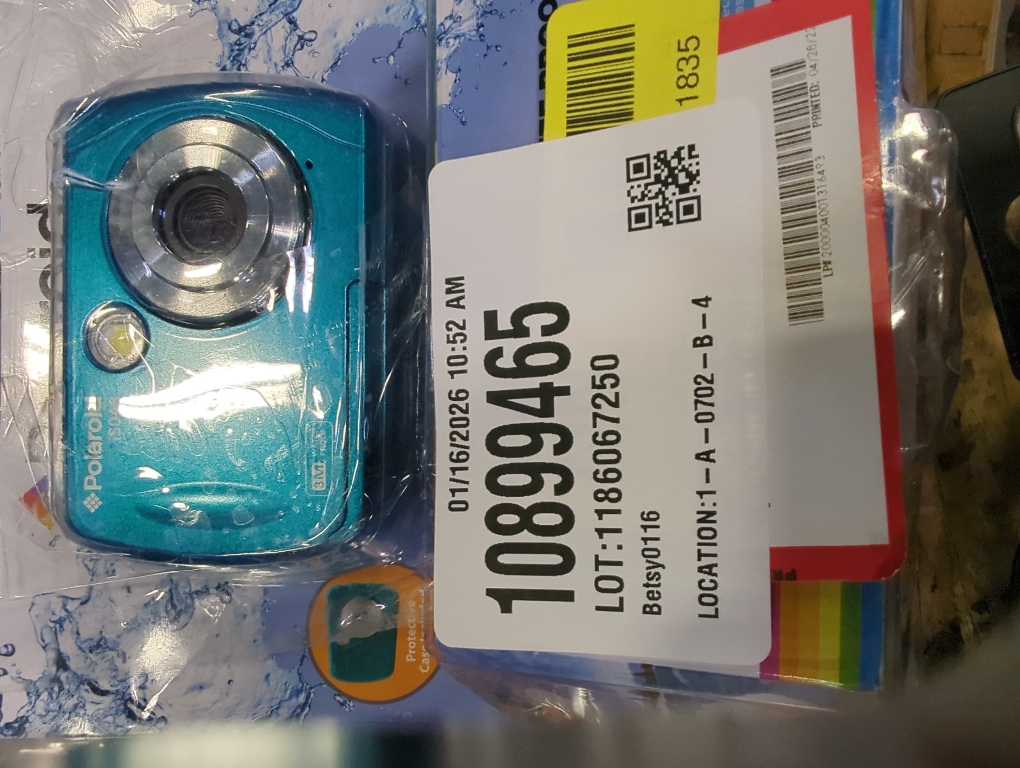 Polaroid IS049 HD Waterproof 16MP Digital Camera, 2.4” LCD Display Portable Handheld Action Waterproof Digital Camera, Teal