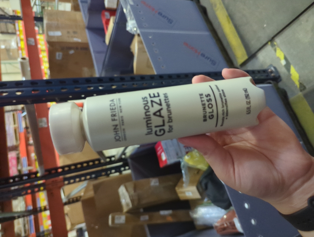 John Frieda Brilliant Brunette Luminous Glaze for Glossy Brown Hair Color, 6.5 fl oz