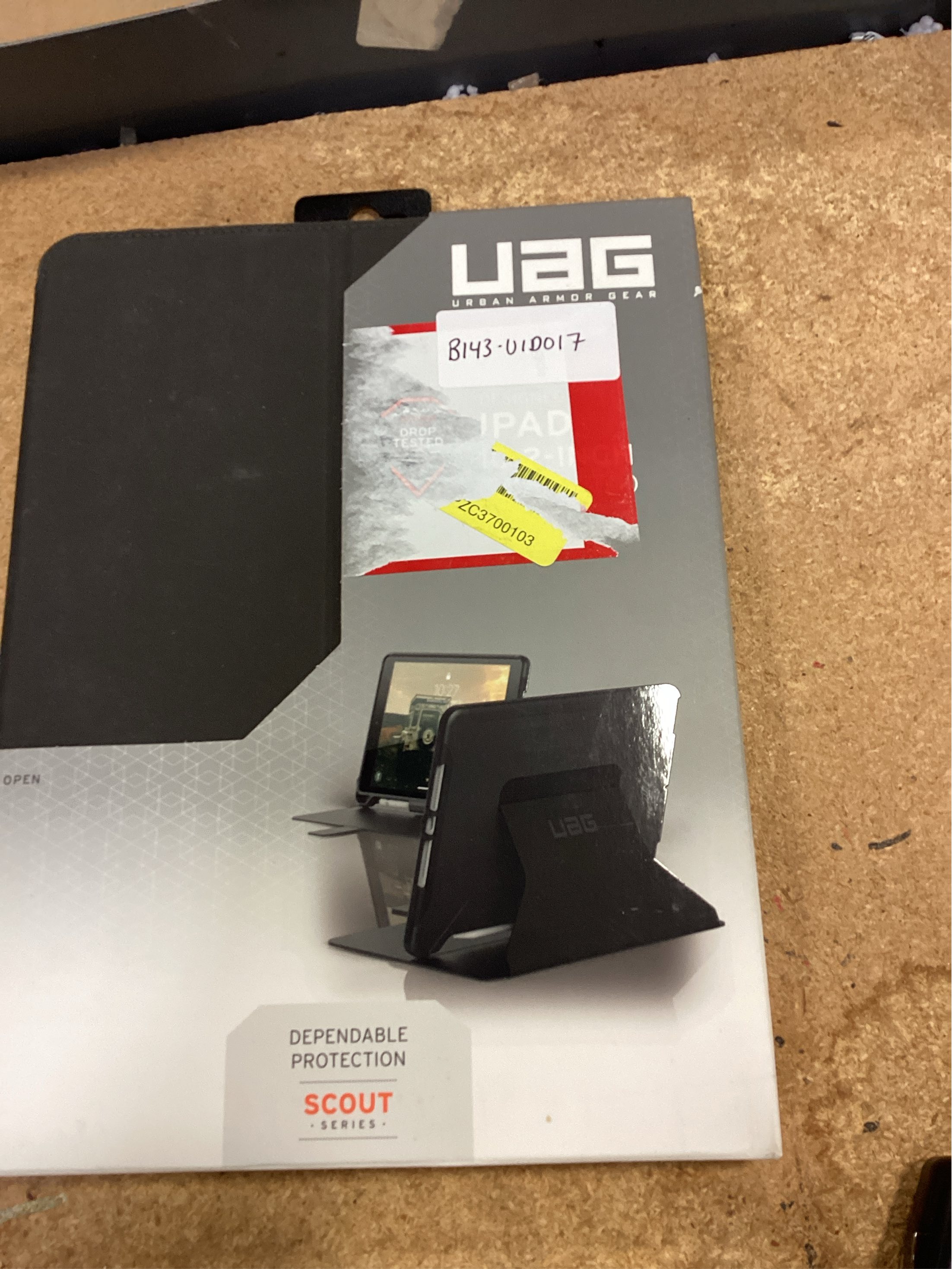 UAG Scout Apple iPad 7th gen 10.2 Case with Folio Cover