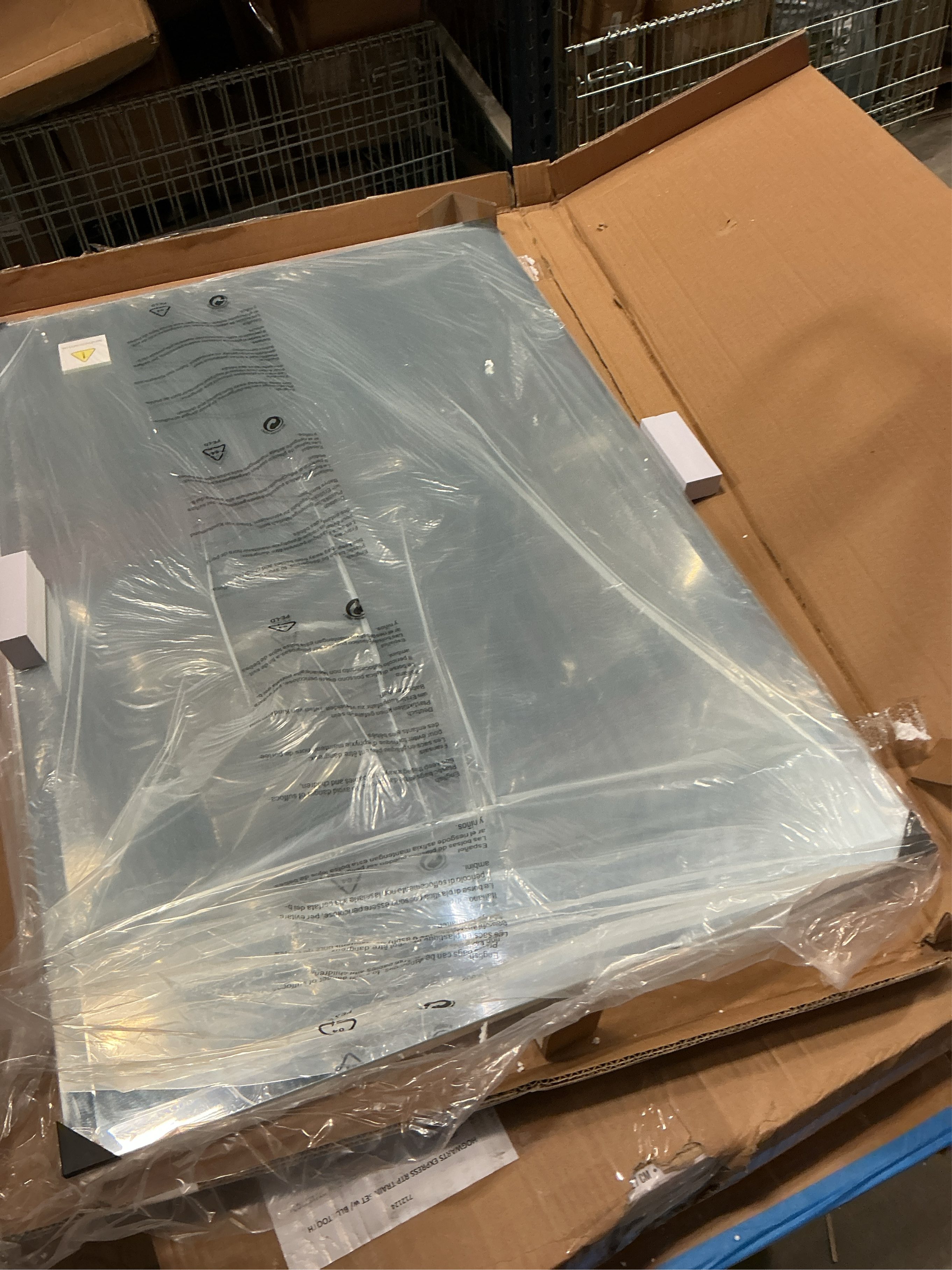 VocalStar Frameless Bathroom Mirror, 24 x 36 Rectangle Wall Mirror with Beveled Edge, Modern Decorative Vanity Mirrored for Living Room, Entryway, Bedroom | 1/4-Inch Shatterproof Glass